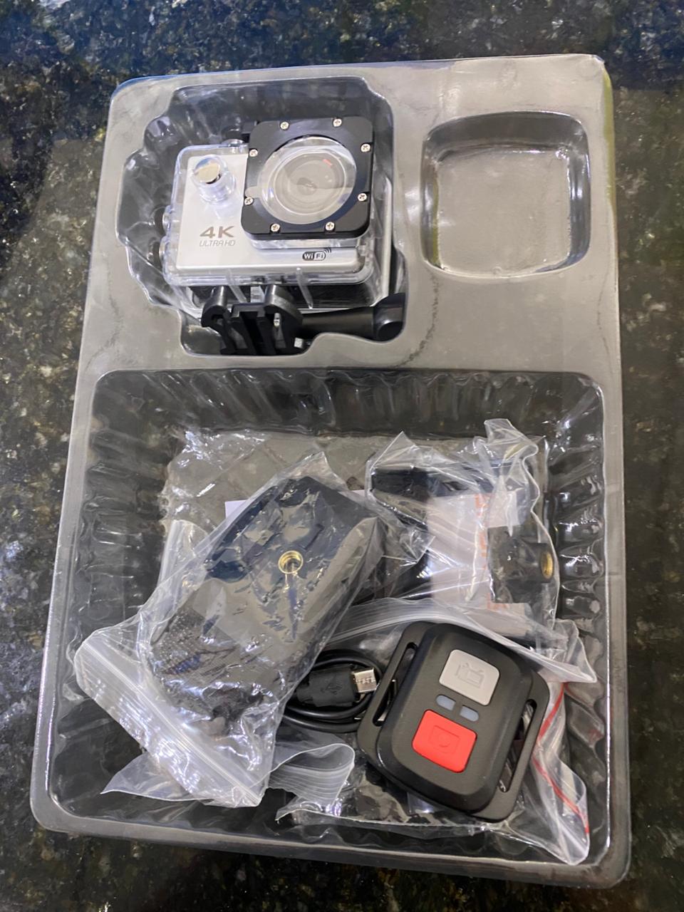 🔥 Cámara Deportiva 4K Action Cam + Carcasa Acuática + Control de Muñeca