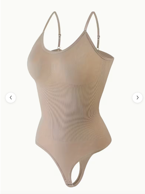 ShapeLuxe™ Body Shaper - Body moldeador tipo tanga con compresión media