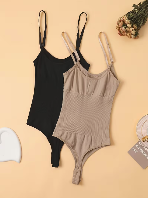 ShapeLuxe™ Body Shaper - Body moldeador tipo tanga con compresión media