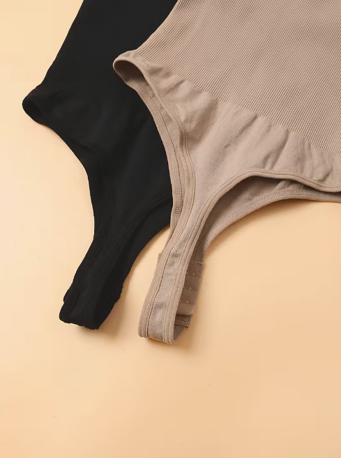 ShapeLuxe™ Body Shaper - Body moldeador tipo tanga con compresión media