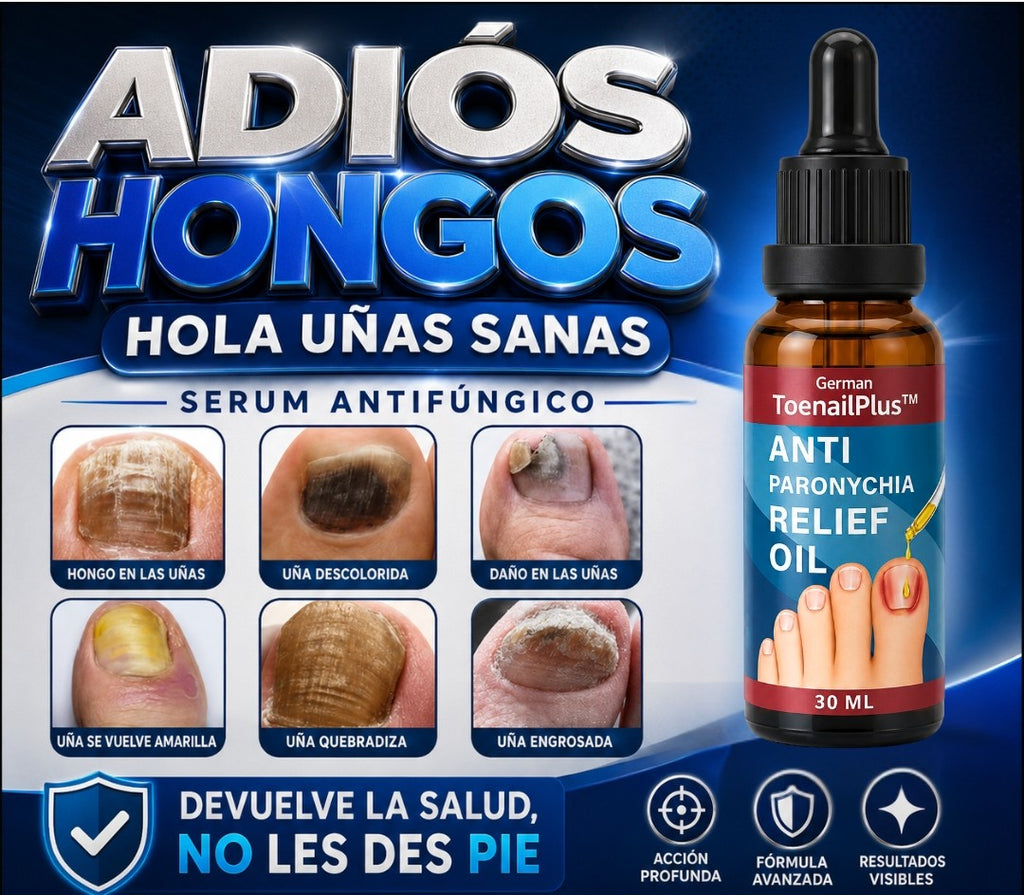 German Nail Rescue™  Suero Anti Hongos & Paroniquia