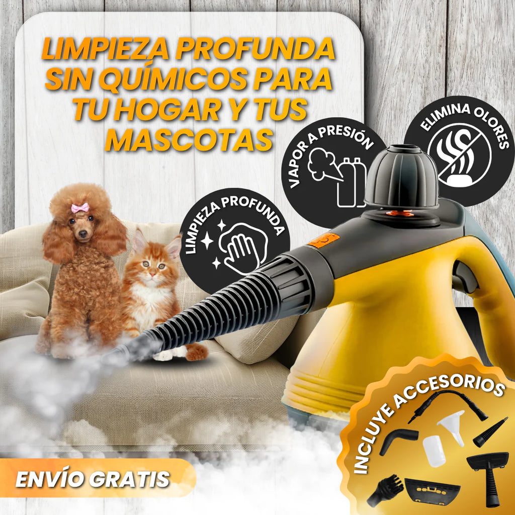 MAQUINA DE LIMPIEZA A VAPOR MULTIFUNCIONAL